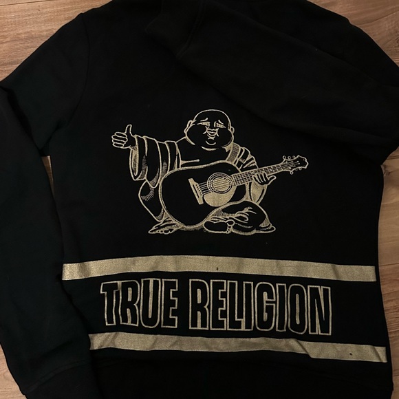 True Religion Graphic Zipper Hoodie - Picture 2 of 4